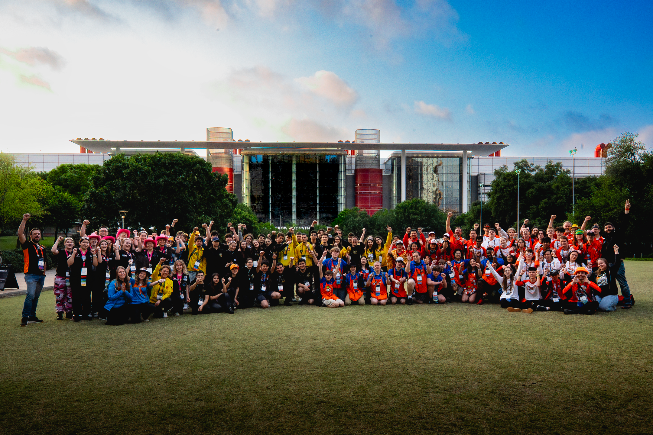 REV Robotics gathered with our sponsored teams, Team REV, for an appreciation breakfast and gift bags as thanks for being a part of REV and to congratulate them on their season.